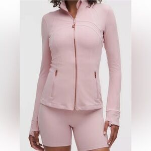 Lululemon Define Jacket Limited Edition Pink Haze NWT Waist Size Sold Out 🩷